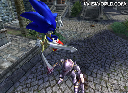 Sonic and the Black Knight screenshot