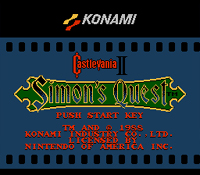 Castlevania 2: Simon's Quest screenshot