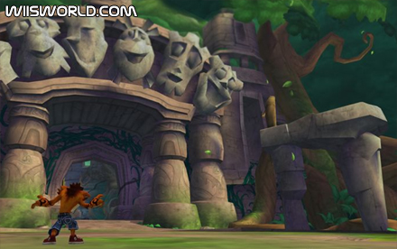 Crash Of The Titans Wii Used