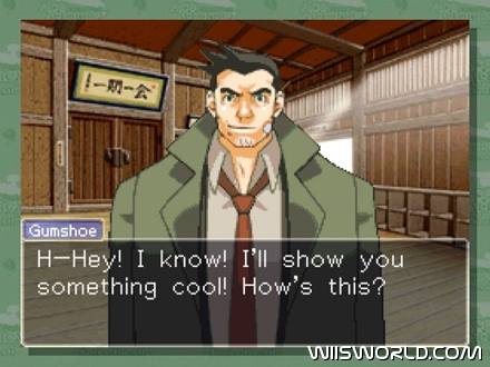 Phoenix Wright Ace Attorney: Justice For All screenshot