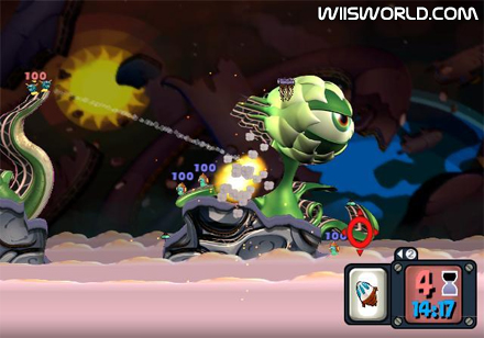 Worms: A Space Oddity screenshot