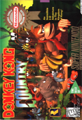 Donkey Kong Country SNES cover