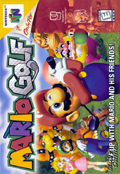 Mario Golf N64 cover