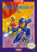 Mega Man 4  cover