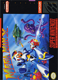 Mega Man X SNES cover
