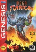 Mega Turrican Genesis cover