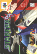Star Fox 64 N64 cover