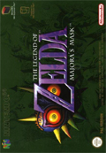 The Legend of Zelda: Majora's Mask cover