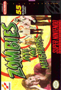 Zombies Ate My Neighbors SNES cover