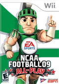 NCAA Football 09 All-Play cover