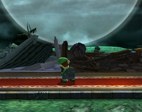 Luigi's Mansion Stage from Super Smash Bros Brawl (Diamonds or Fav