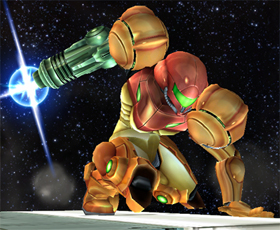 Samus in space