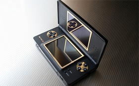 Metal sticker on Black DS