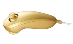 Gold Nunchuk back on Club Nintendo