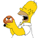 Simpsons movie game for Wii