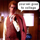 Jon Heder loves Wii