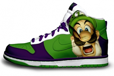 Nintendo themed sneakers vote