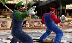 Nintendo costumes in Tekken Tag 2