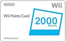 Wii Points Card