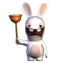 Rabbids Plunger Gun accessory