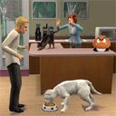 Sims 2 Pets bounding onto Wii