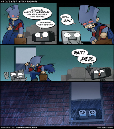 DS vs PSP comic