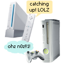 Wii only a million behind Xbox360