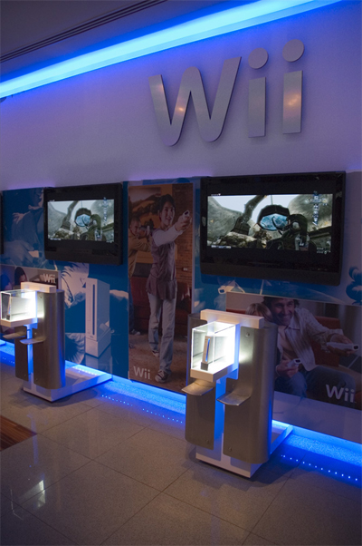 Wii kiosk
