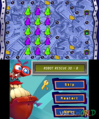 Robot Rescue 3D screenshot