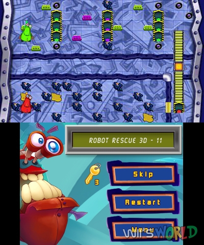 Robot Rescue 3D screenshot