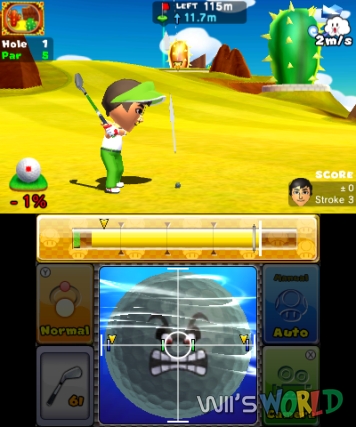 Mario Golf World Tour screenshot