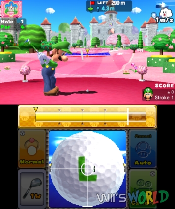 Mario Golf World Tour screenshot