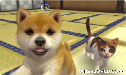 Nintendogs + cats screenshot