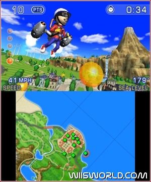 Pilotwings Resort screenshot