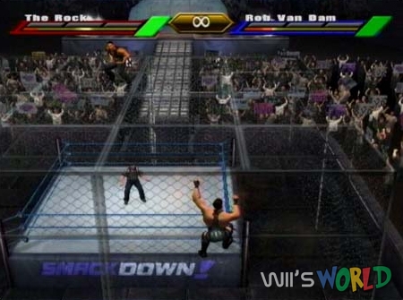 WWE WrestleMania X8 screenshot