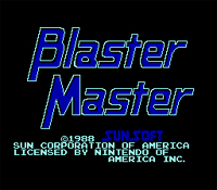 Blaster Master screenshot