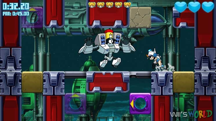 Mighty Switch Force: Hyper Drive Edition screenshot