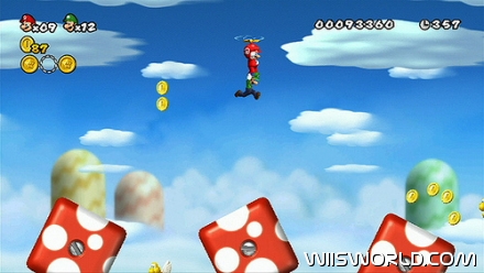 New Super Mario Bros Wii screenshot