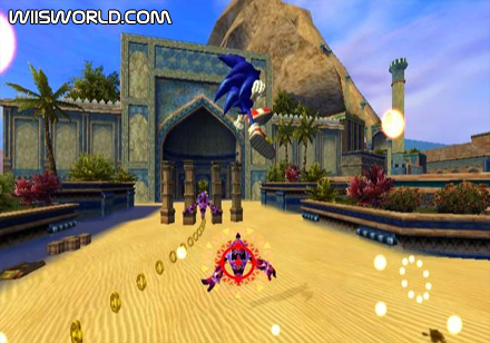 Sonic and the Secret Rings screenshot