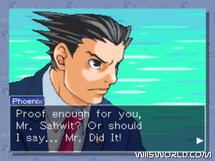 Phoenix Wright: Ace Attorney screenshot